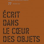 Lire la suite à propos de l’article n° 77 des Cahiers du Musée national d’art moderne